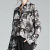 Tcyeek High-end 100% Real Mulberry Silk Shirt Elegant Shirts for Women Vintage Summer Clothes 2024 Womens Tops - Image 3