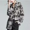 Tcyeek High-end 100% Real Mulberry Silk Shirt Elegant Shirts for Women Vintage Summer Clothes 2024 Womens Tops - Image 5