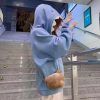 Autumn Winter New Funny Shark Patchwork Hoodies Men and Women Kawaii Sweatshirt Fashion Casual Pullover School Oversized Clothes - 图片 2